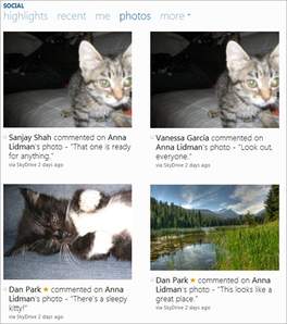 MSN Messenger 2011 te deixa ver fotos dos seus amigos